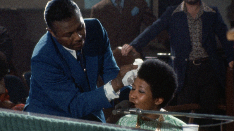 Illustration for article titled The moment Aretha Franklin steps on stage, Amazing Grace enters the concert film pantheon